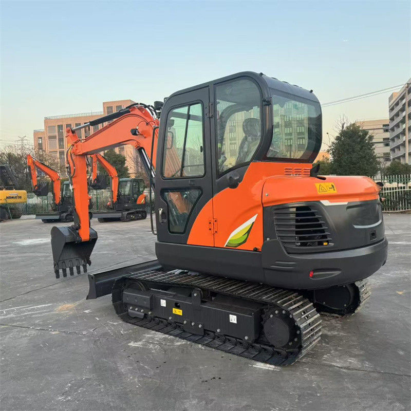 เครื่องขุดขนาดเล็กใหม่ Doosan DX60E-10N เครื่องขุดขนาดเล็ก 6 ตัน Doosan Crawler