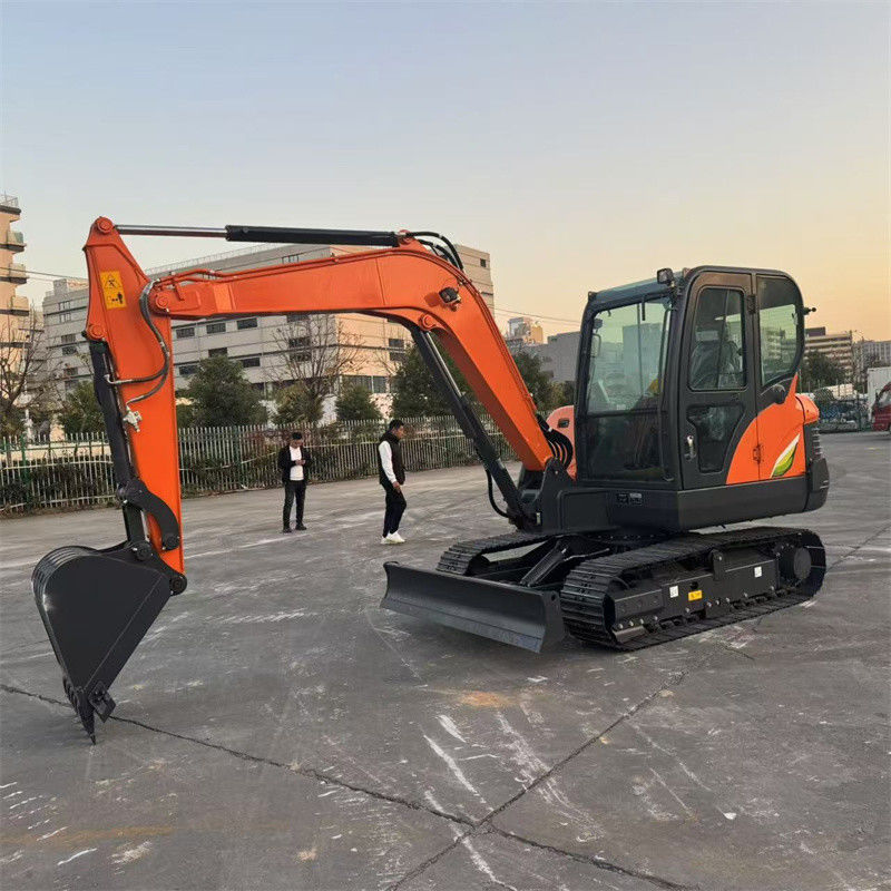 เครื่องขุดขนาดเล็กใหม่ Doosan DX60E-10N เครื่องขุดขนาดเล็ก 6 ตัน Doosan Crawler