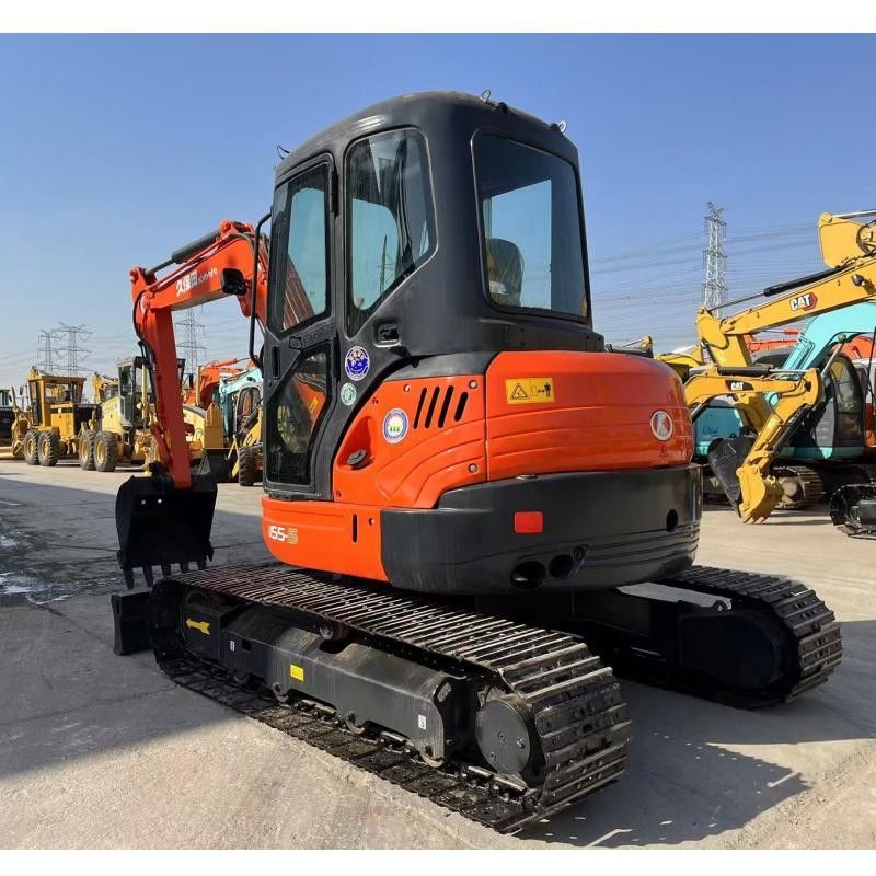 Kubota KX155 ญี่ปุ่น Excavator 36.5 KN แรงขุดถังสําหรับการก่อสร้าง