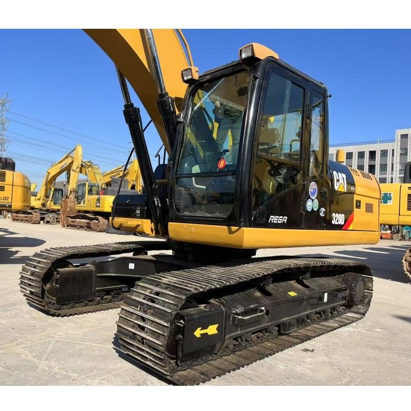 Caterpillar 320 D Excavator กับเครื่องยนต์ไฟฟ้า เครื่องยนต์ C6.4 สําหรับการก่อสร้าง