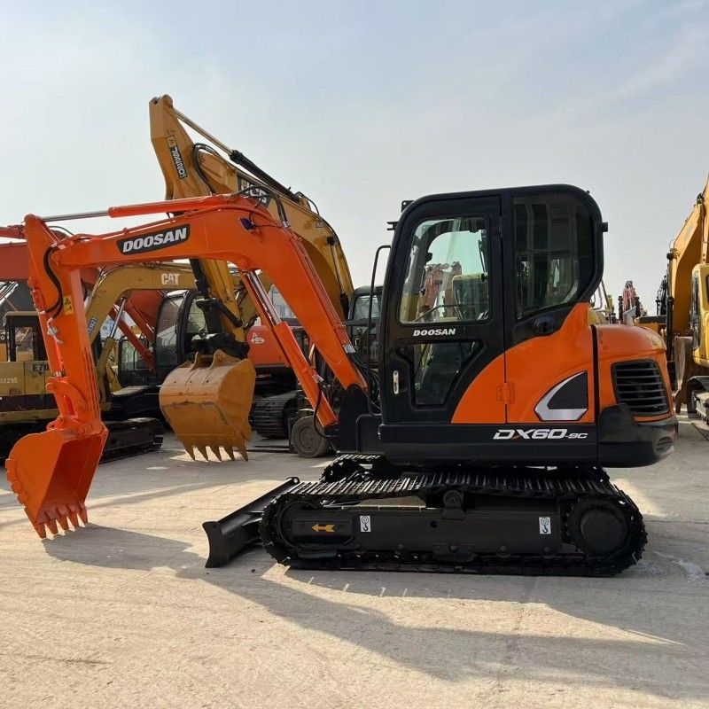 อุปกรณ์ขุดขนาดเล็ก 6 ตัน Doosan DX60 สาเหตุเกาหลี