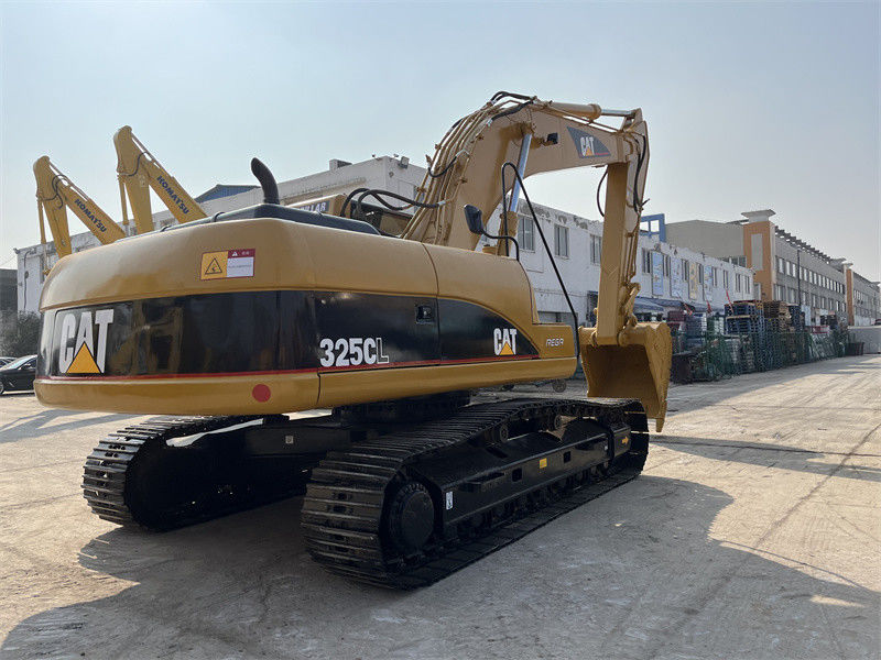 เครื่องขุดแมวขนาดกลาง Caterpillar 325CL ขนาดสูง 25 ตัน
