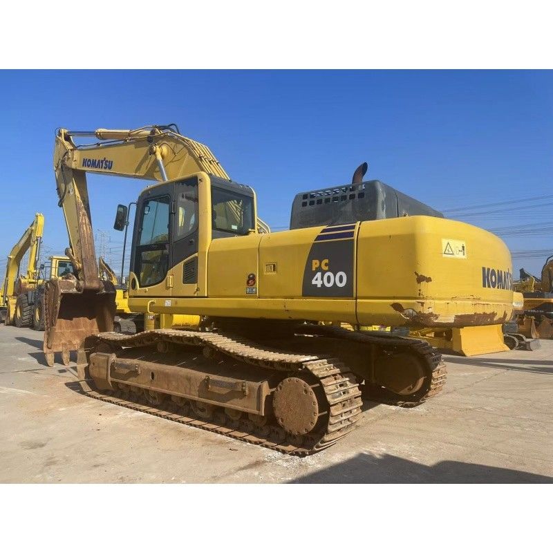มือสอง Komatsu PC400 Excavator 270 KW พลังเครื่องยนต์สําหรับการก่อสร้างภาระหนัก