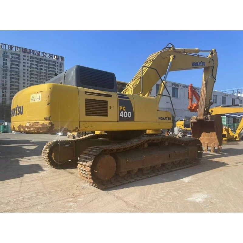 มือสอง Komatsu PC400 Excavator 270 KW พลังเครื่องยนต์สําหรับการก่อสร้างภาระหนัก