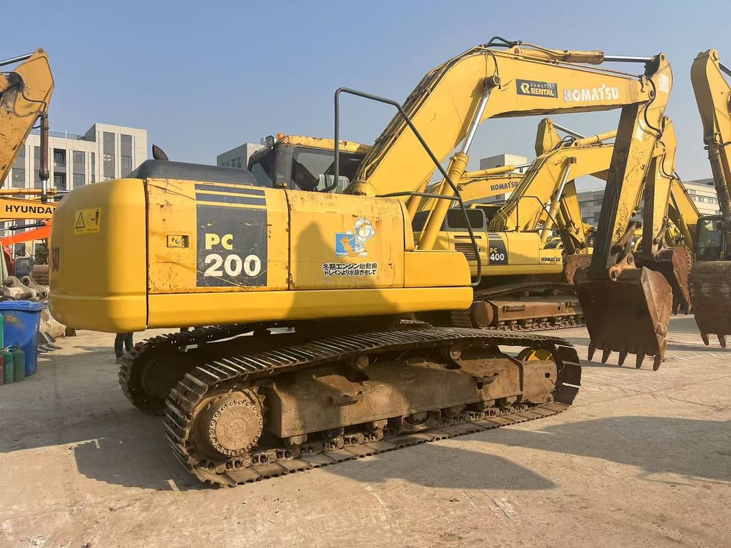 เครื่องขุด Komatsu PC220-7 ที่ใช้ได้มาก เครื่องขุด Komatsu แท้ 22 ตัน