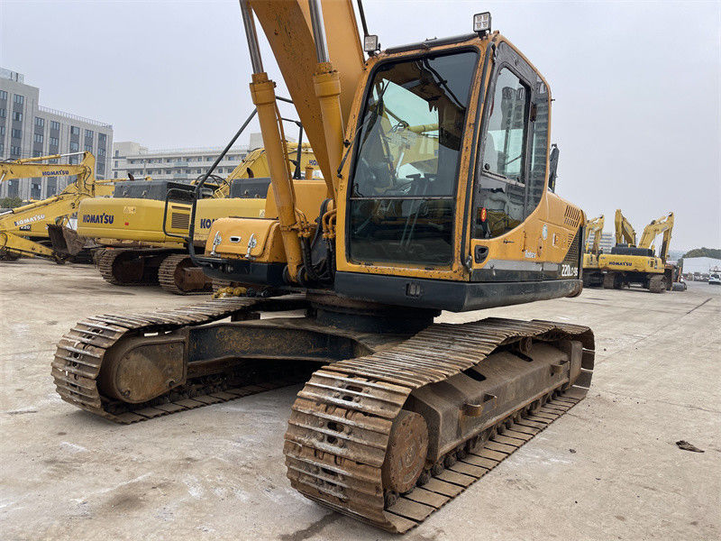 เครื่องขุดของ Hyundai 220LC-9S ของเดิมที่มีประสิทธิภาพสูง ใช้แล้ว มีพลังงานเครื่อง 112 KW