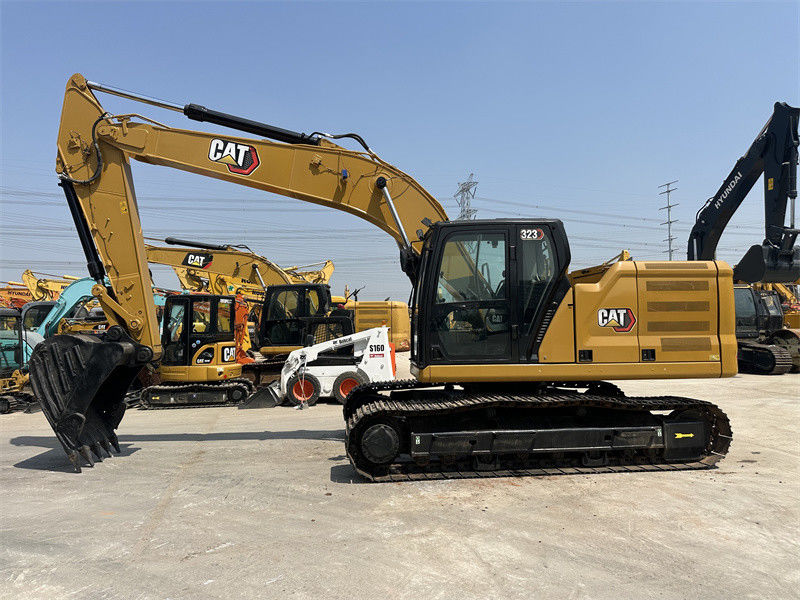 อุปกรณ์ขุด CAT 323 ที่ใช้แล้วที่มีเครื่องยนต์ C7.1 อุปกรณ์ขุด Caterpillar มือสอง ปี 2018