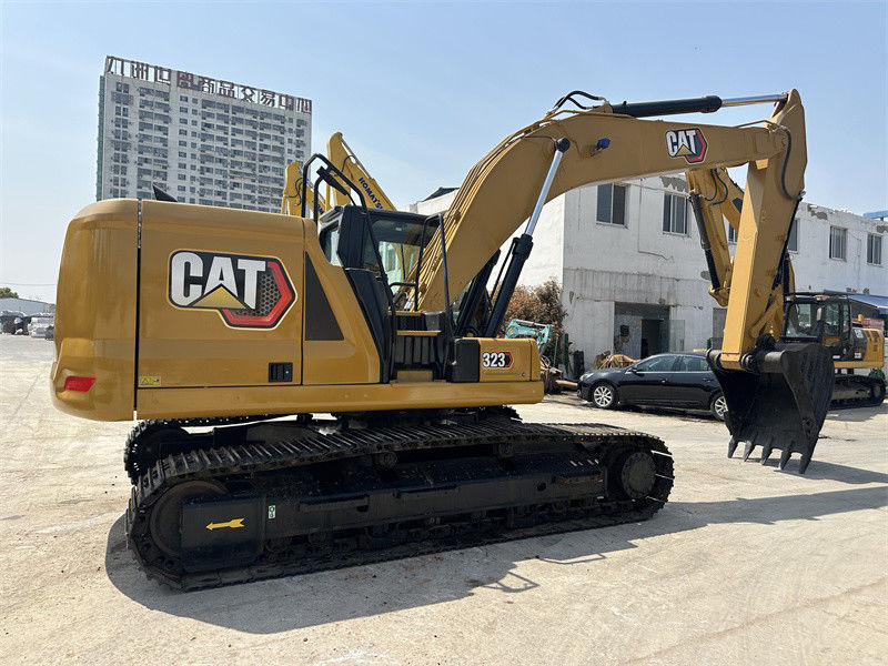 อุปกรณ์ขุด CAT 323 ที่ใช้แล้วที่มีเครื่องยนต์ C7.1 อุปกรณ์ขุด Caterpillar มือสอง ปี 2018