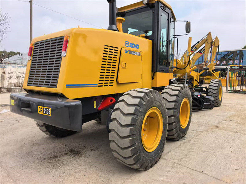 ใช้ XCMG GR2153 มอเตอร์เกรดเกอร์ จีน แบรนด์ XCMG เกรดเกอร์ อุปกรณ์ก่อสร้าง