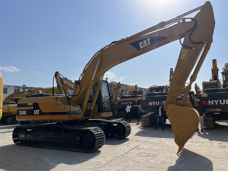 สะอาดใช้ Caterpillar 320BL Excavator 20 ตัน Cat Excavator ในสภาพดี