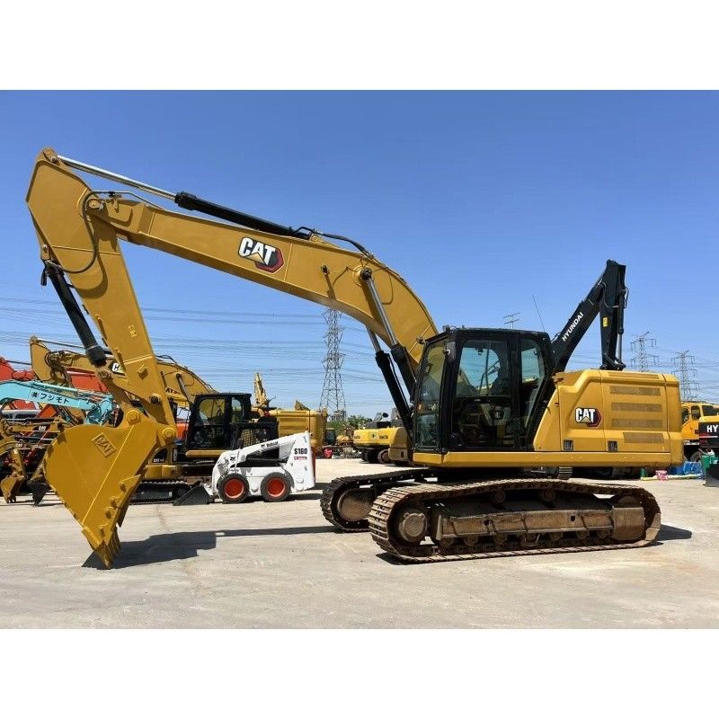 เครื่องขุด Caterpillar 330GC ของเดิม พร้อมเครื่อง CAT C7.1 สําหรับงานก่อสร้าง
