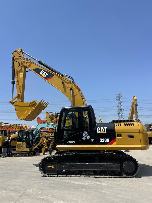 เครื่องขุด CAT 320D ที่ใช้ใหม่ 20 ตัน เครื่องขุด Caterpillar 320D 320C 320DL ที่ใช้