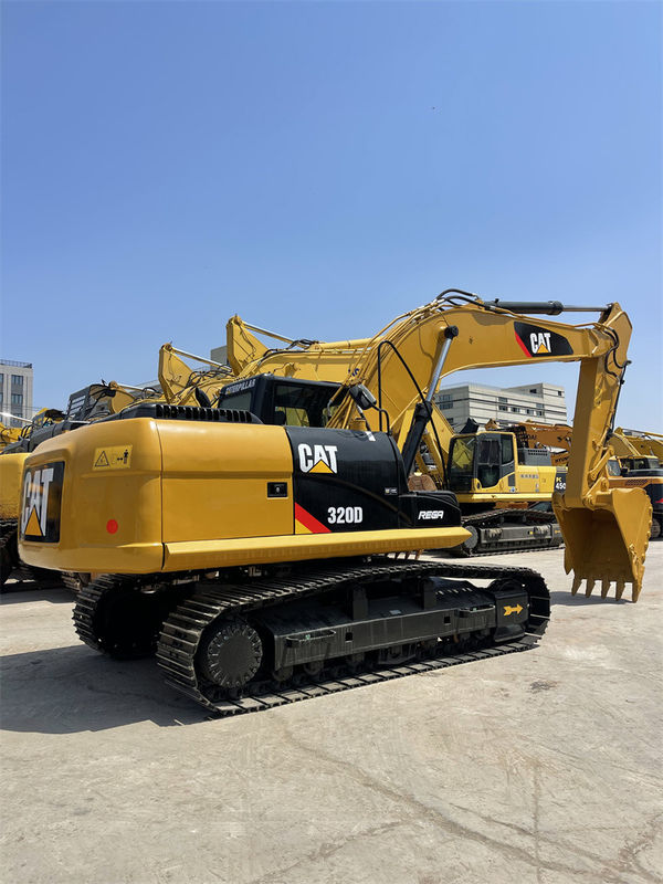 เครื่องขุด CAT 320D ที่ใช้ใหม่ 20 ตัน เครื่องขุด Caterpillar 320D 320C 320DL ที่ใช้
