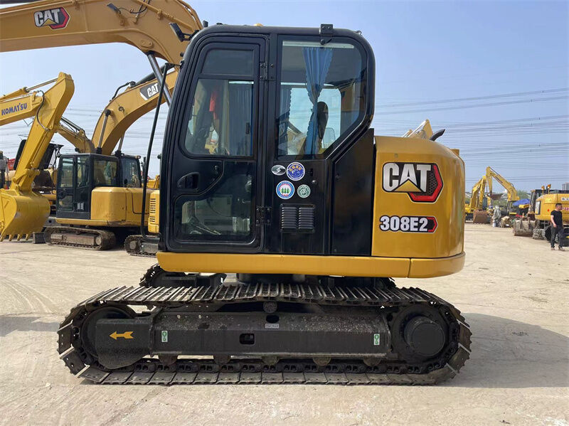 เครื่องขุด Caterpillar Used 308E2 เครื่องขุดไฮดรอลิกขนาดเล็ก ออกแบบให้มีค่าใช้จ่ายในการดําเนินงานที่ต่ํา และใช้งานได้ในหลายประเภท