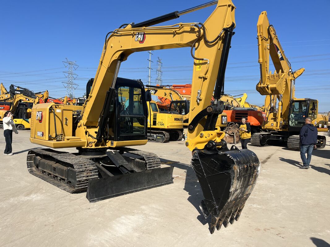 มินิรถขุดสภาพดี 8 ตัน รถขุด Caterpillar 308E2 สำหรับขาย