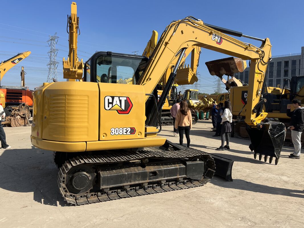 มินิรถขุดสภาพดี 8 ตัน รถขุด Caterpillar 308E2 สำหรับขาย