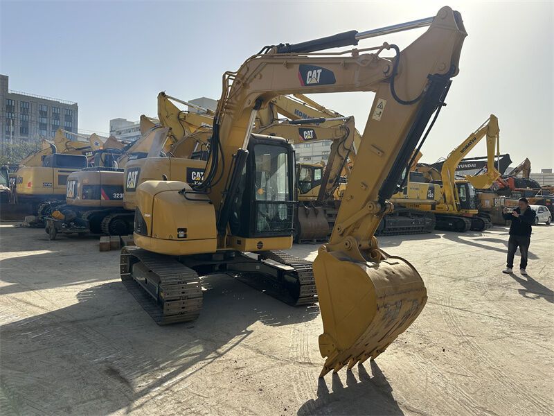 เครื่องขุดขนาดเล็ก Caterpillar 308D มือสอง เครื่องขุดแมว 8 ตัน สําหรับขาย