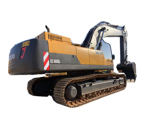 EC480D รถขุดตีนตะขาบ Volvo มือสอง EC480DL รถขุดตีนตะขาบไฮดรอลิก
