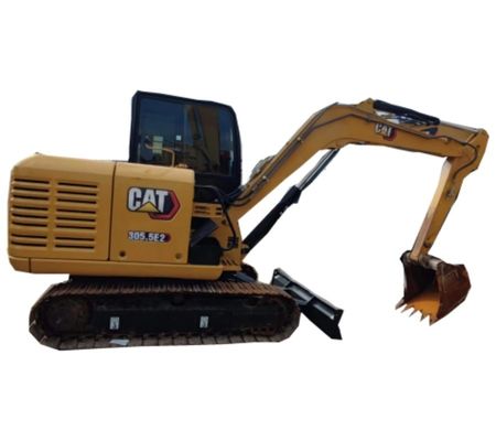 รถขุดตีนตะขาบตีนตะขาบขนาดเล็กมือสอง Caterpillar 305.5E2