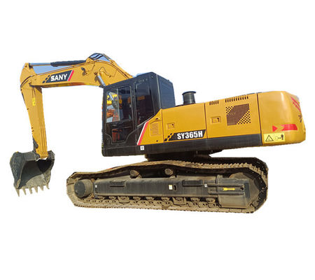 SANY SY365H เครื่องจักรก่อสร้าง Sany Excavator 36500kg มือสอง