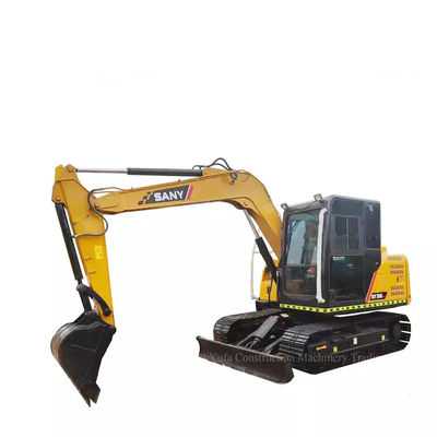 SY75C Pro Mini รถขุด Sany มือสอง 7500kg 7.5 Ton