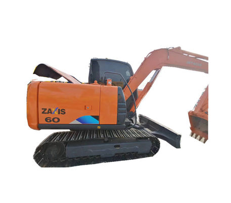 ญี่ปุ่น ZX60 Mini Used Hitachi Excavator Hitachi 6 Ton Mini Digger