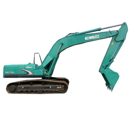 21 Ton SK210LC รถขุดตีนตะขาบ Kobelco Excavator รถขุดตีนตะขาบ
