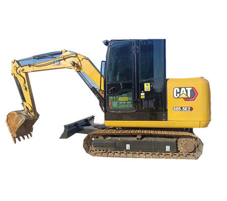 Caterpillar มือสอง CAT 305.5 E2 305 CAT รถขุดตีนตะขาบ