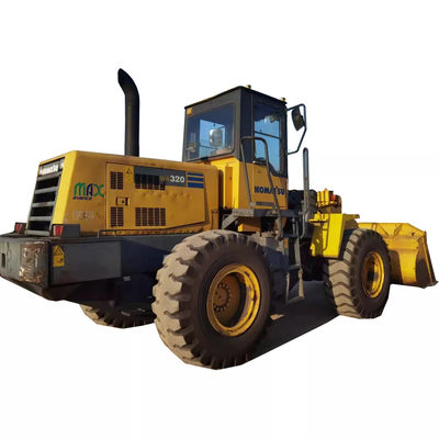 รถตัก Komatsu Wa320 มือสอง 13 ตัน รถตักล้อยางขนาดใหญ่