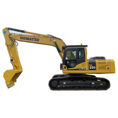 22 Tons Used Japan Excavator Komatsu PC220 Excavator For Construction