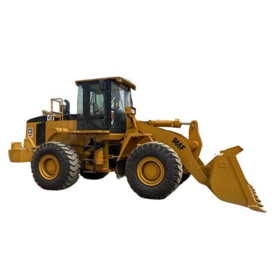 รถตักไฮดรอลิคมือสอง Caterpillar 966F Wheel Loader อุปกรณ์ก่อสร้าง