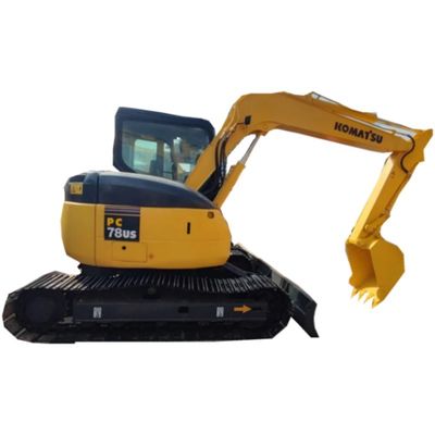 Komatsu PC78US 6 รถขุดตีนตะขาบมือสอง 7 ตัน รถขุดตีนตะขาบมือสอง