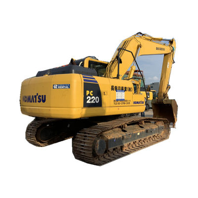 รถขุดตีนตะขาบมือสอง 22 ตัน Komatsu PC220 รถขุดตีนตะขาบ