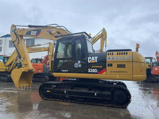 ใช้ CAT 320D รถขุดตีนตะขาบ 20 ตันสำหรับโครงการก่อสร้างขนาดใหญ่