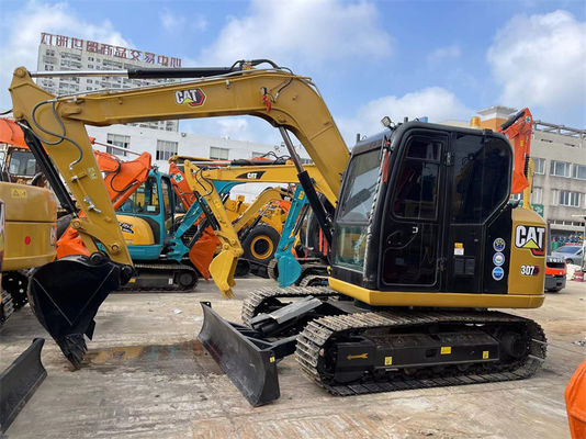 307E2 รถขุดตีนตะขาบ CAT มือสอง Caterpillar 306 307 308 รถขุดตีนตะขาบ