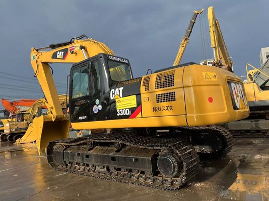 Caterpillar CAT 330D2 รถขุดตีนตะขาบไฮดรอลิกน้ำหนัก 30 ตันเครื่องยนต์ไฟฟ้า