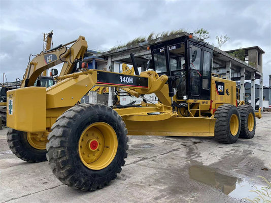 Caterpillar CAT 140H รถเกลี่ยดินมือสองสำหรับการก่อสร้างถนน