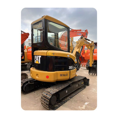 ใช้ CAT mini Excavators Caterpillar 303C CR เครื่องขุด Crawler