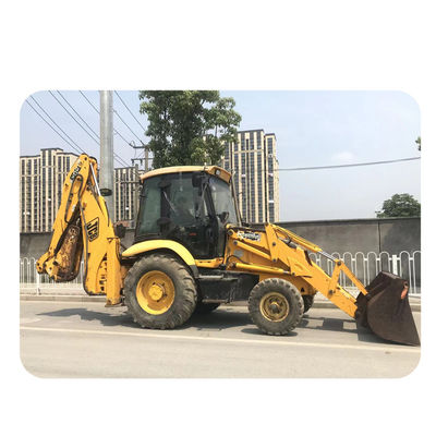 ใช้ JCB 3CX เครื่องบรรทุกถังถังถังมือสอง เครื่องบรรทุกถังถังถัง