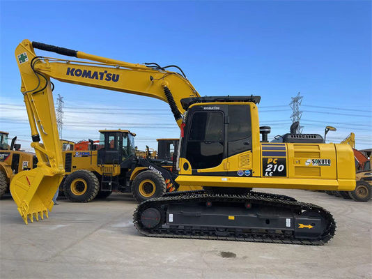 21 ตัน ใช้ญี่ปุ่น เครื่องขุดคลาน Komatsu PC210LC-8 เครื่องขุดขุดเหมือง