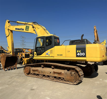 น้ําหนักการทํางาน 40 ตัน เครื่องขุดขนาดใหญ่ Komatsu PC400 7 สีเดิม