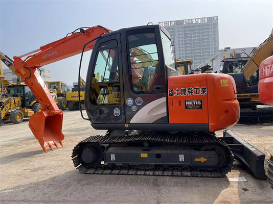 7 ตันใช้ฮิตาชิ ZX70 Mini Excavator Excavator การขุดเหมืองแร่