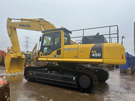 เครื่องขุดถัง 45 ตัน Komatsu PC450 เครื่องขุดถังขนาดใหญ่