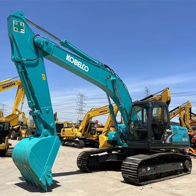 Kobelco SK210LC Excavator กับบราคเกอร์ฮาเมอร์ ผลงานที่ดีเยี่ยม
