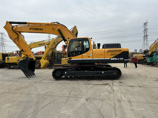 30 ตัน ใช้ Hyundai R305LC-9S Excavator เกาหลี ใช้ Hyundai 305 ขุดเหมืองแร่