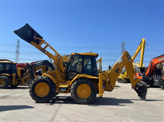 สาขากําเนิด สหรัฐอเมริกา JCB 4CX Backhoe Loader มือสอง JCB 4CX Wheel Backhoe Loader