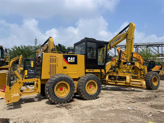 เครื่องปรับขนาดเครื่องยนต์ CAT 120H มือสอง เครื่องปรับขนาดเครื่องยนต์ Caterpillar 120 140 เครื่องมือก่อสร้าง