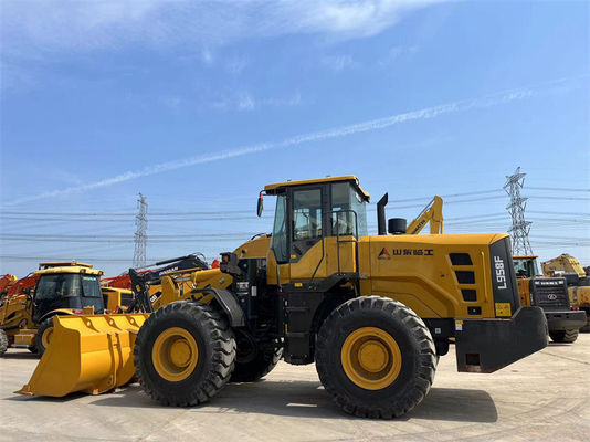 ประเทศจีน SDLG L958F เครื่องบรรทุกล้อมือสอง SDLG 958 Front End Loader