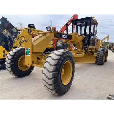 CAT 140H มอเตอร์เกรดเกอร์กับเครื่องยนต์จีนที่พลังงานสูง อุปกรณ์ถนนมือสอง