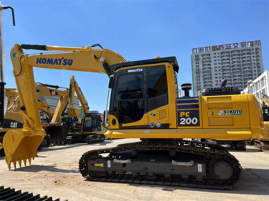 ราคาถูก 20 ตัน ใช้ญี่ปุ่น Excavator Komatsu PC200-8 Crawler Excavator PC200 PC220